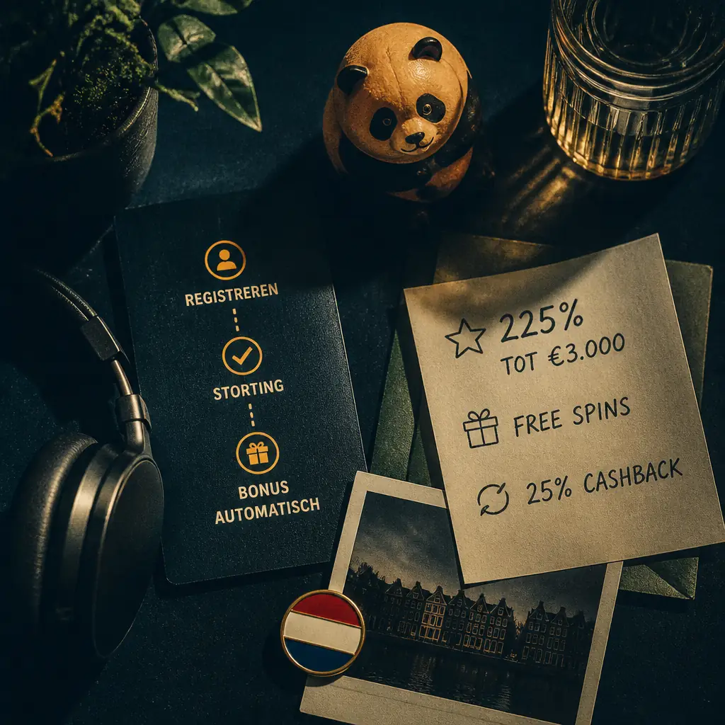Spin Panda Promo Code voor spelers uit Nederland visual guide for Spin Panda